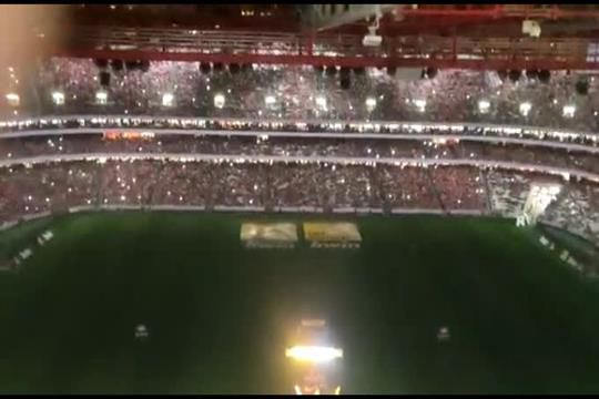 O espetáculo na Luz antes do apito inicial do Benfica-Boavista