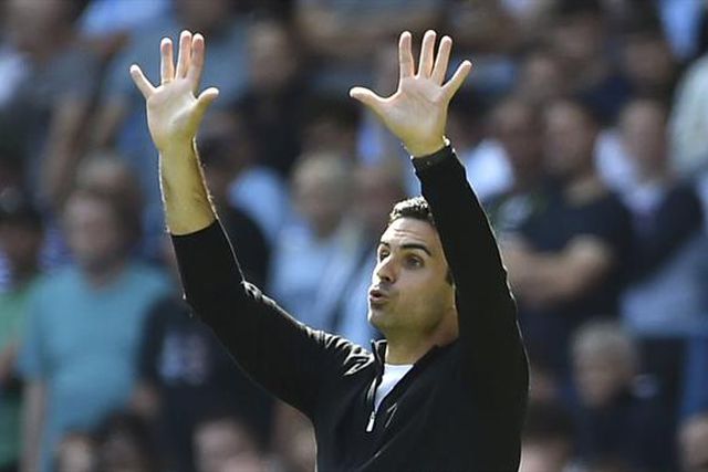 Arteta deixa garantia para o jogo com o Sporting