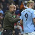 Guardiola e a frustração de Haaland: «A felicidade é sobrestimada»