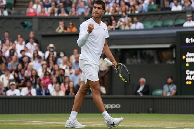 Alcaraz quebra tendência com 20 anos em Wimbledon