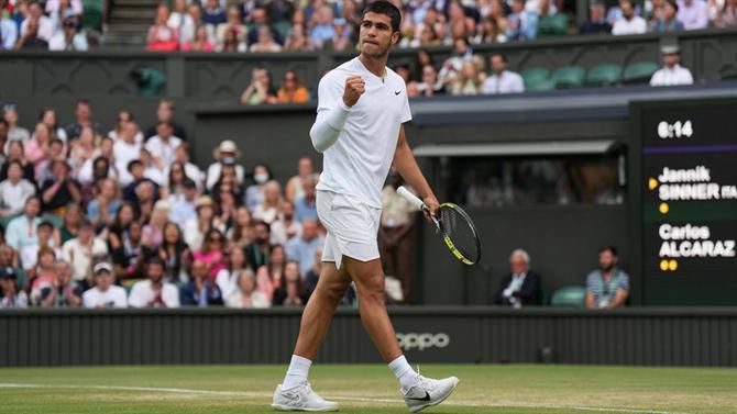 Alcaraz quebra tendência com 20 anos em Wimbledon