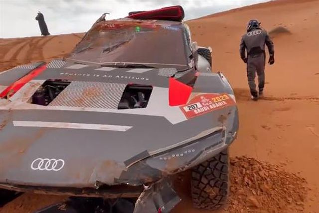 Carlos Sainz revela que fraturou duas vértebras no Dakar