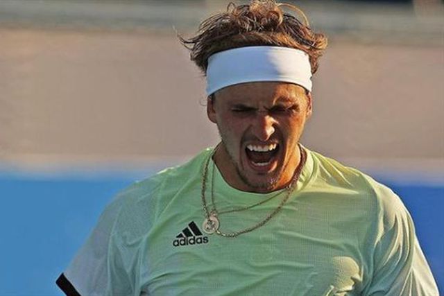 Alexander Zverev de ouro no ténis