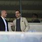 Roberto Martínez entre Amorim e Varandas a assistir ao jogo do Sporting na Youth League (vídeo)
