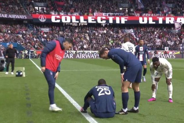 José Fonte e Nuno Mendes saem lesionados no PSG-Lille