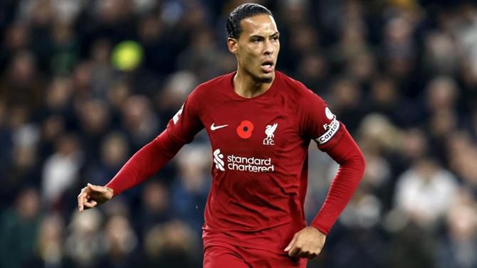 Van Dijk de regresso e a postos para a Champions