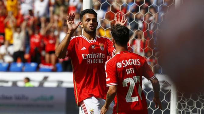 Di María - Rafa - Gonçalo Ramos e golo (mais um) do Benfica! (vídeo)