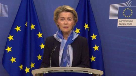 Von der Leyen avisa Putin para «não subestimar» a UE