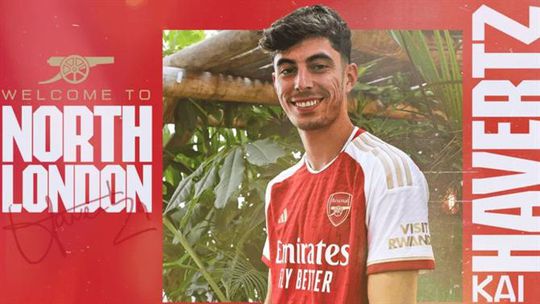 Oficial: Havertz deixa o Chelsea e é reforço do Arsenal