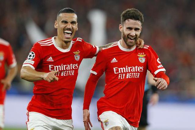 Benfica arrasa Club Brugge e está nos quartos de final (veja os golos)