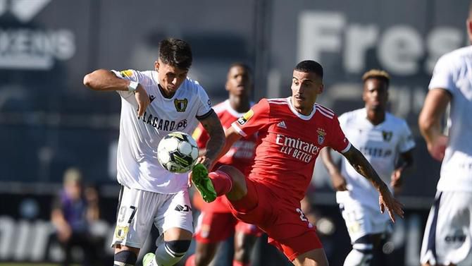 Onzes prováveis do Benfica-Famalicão