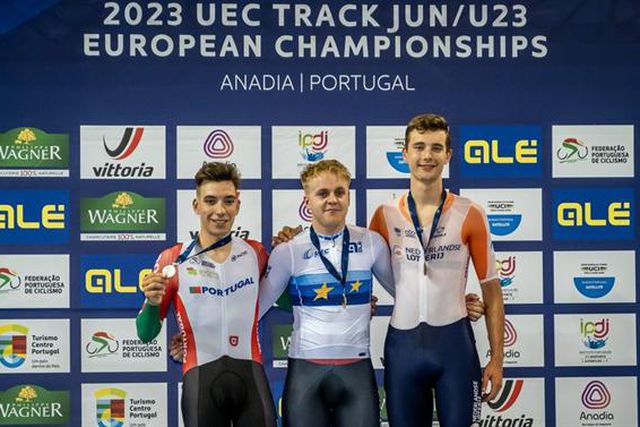 Medalha de prata para Diogo Narciso no Europeu de Pista