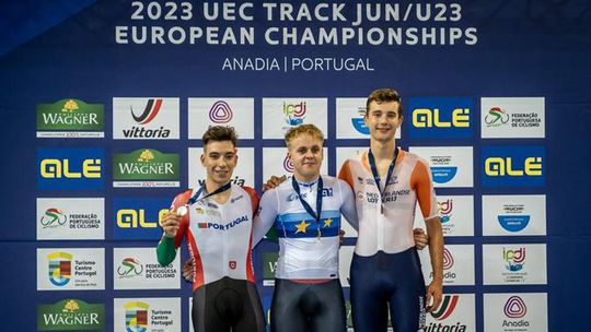 Medalha de prata para Diogo Narciso no Europeu de Pista