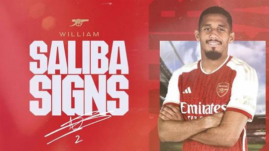 Oficial: Saliba renova contrato