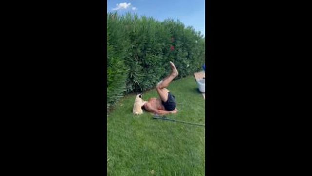 Ibrahimovic mostra a sua luta para regressar