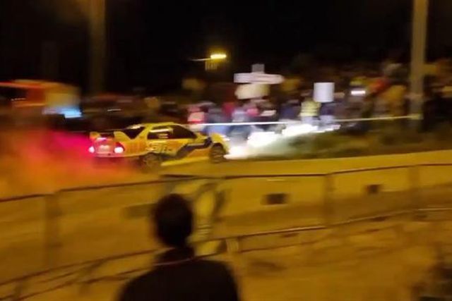 Despiste no Rali das Camélias faz seis feridos (veja o vídeo)