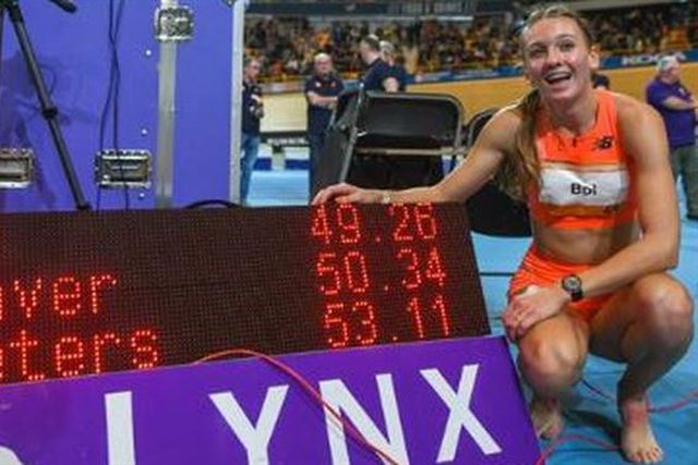 'Neerlandesa voadora' pulveriza recorde mundial com 41 anos