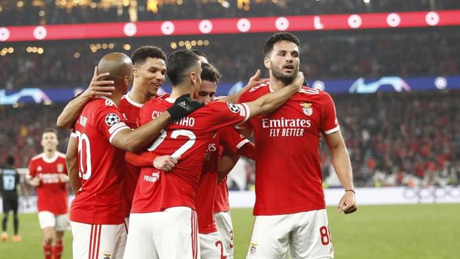 Trio do Benfica na equipa da semana