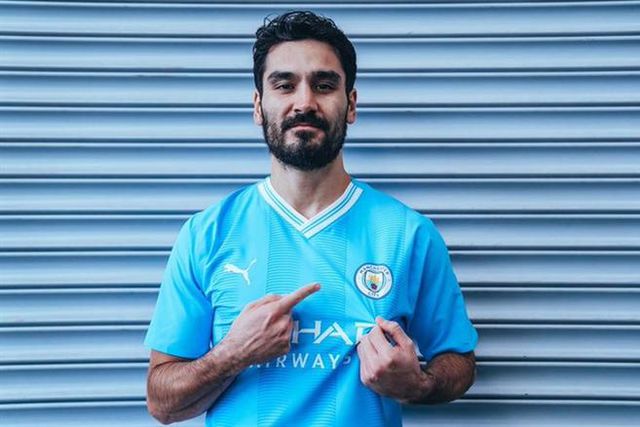Nova camisola apresentada... por Gundogan!