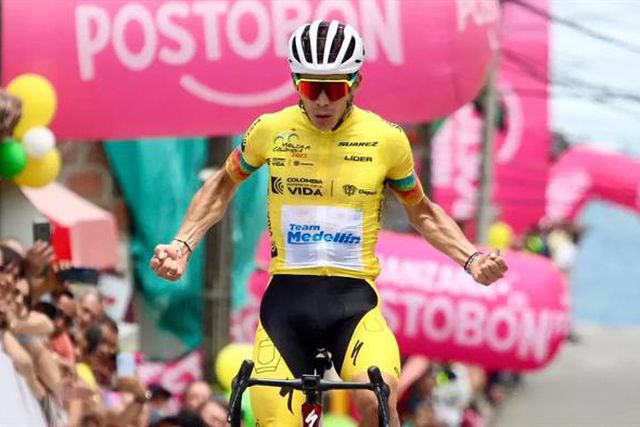 Sem adjetivos para Angel López na Volta à Colômbia