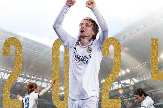 Oficial: Modric renova e avança para a 12.ª época no Santiago Bernabéu