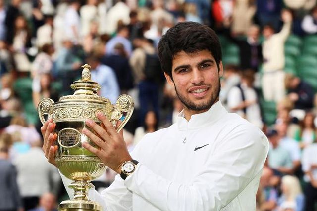 Wimbledon, o novo jardim de Carlos Alcaraz