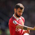 Bruno Fernandes com reação curiosa à chegada de Mason Mount