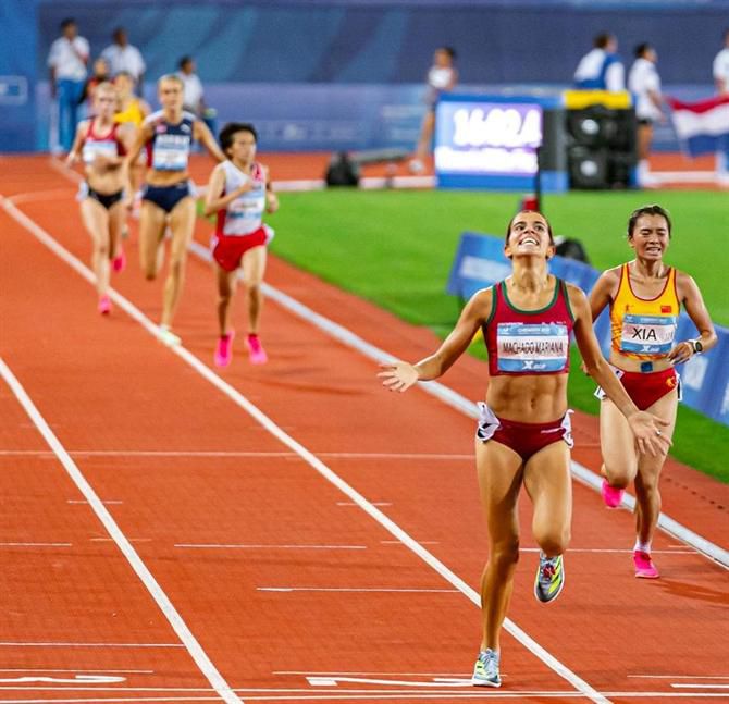 Mariana Machado de ouro nos Jogos Mundiais Universitários