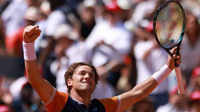 Roland-Garros: Casper Ruud fecha quadro das meias-finais