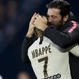 A mensagem de Mbappé a Buffon