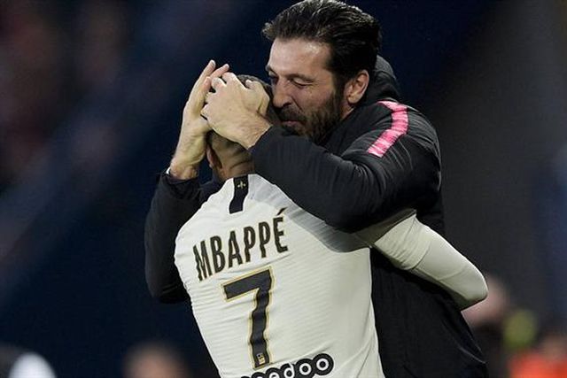 A mensagem de Mbappé a Buffon