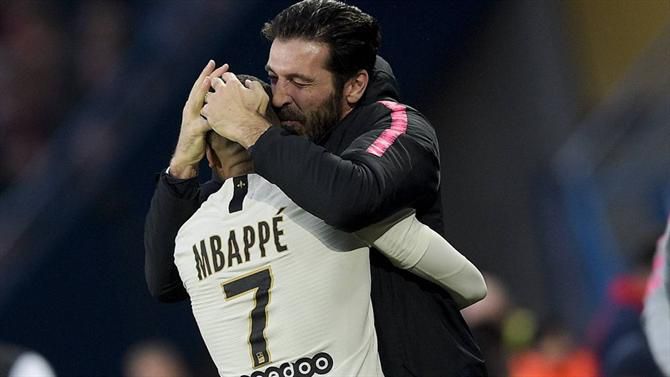 A mensagem de Mbappé a Buffon