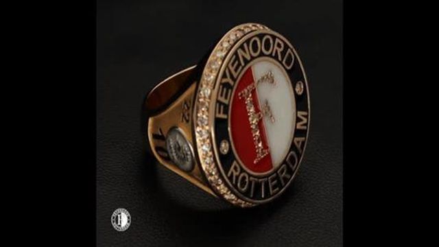 O anel personalizado dos campeões dos Países Baixos