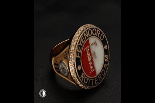 O anel personalizado dos campeões dos Países Baixos
