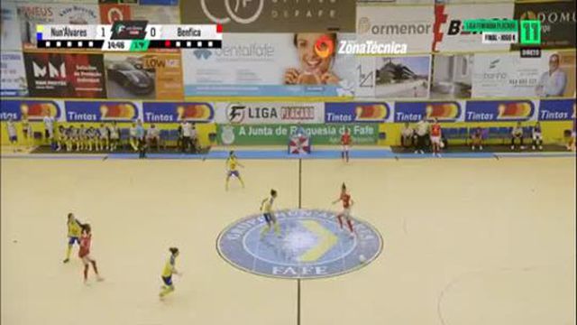 Golaço de Fifó frente ao Nun'Álvares