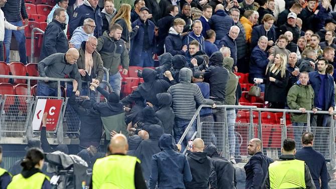 Jogadores defenderam familiares em Alkmaar e agora podem ser castigados