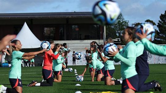 Portugal faz o último treino no Mangere Centre Park