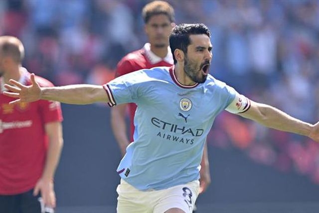 13 segundos: Gundogan assina o golo mais rápido de sempre numa final da Taça (vídeo)