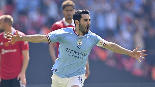 13 segundos: Gundogan assina o golo mais rápido de sempre numa final da Taça (vídeo)