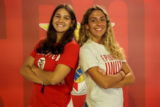 Ema Karim e Magda Silva no Benfica