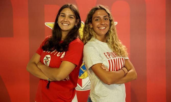 Ema Karim e Magda Silva no Benfica