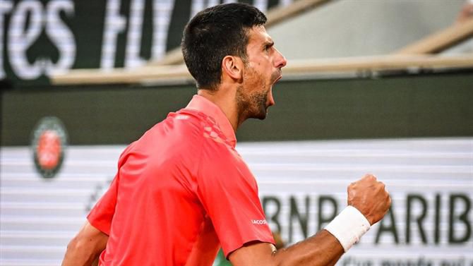 Roland Garros: Djokovic na terceira ronda