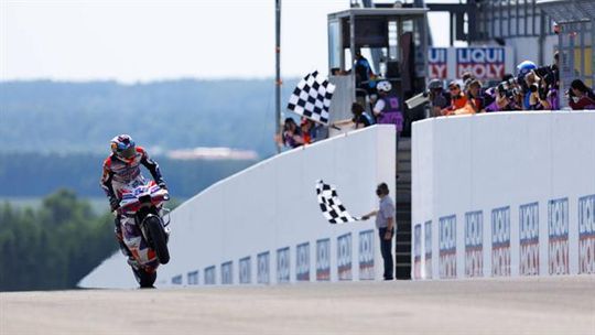 Jorge Martin vence GP da Alemanha, Miguel Oliveira 10.º