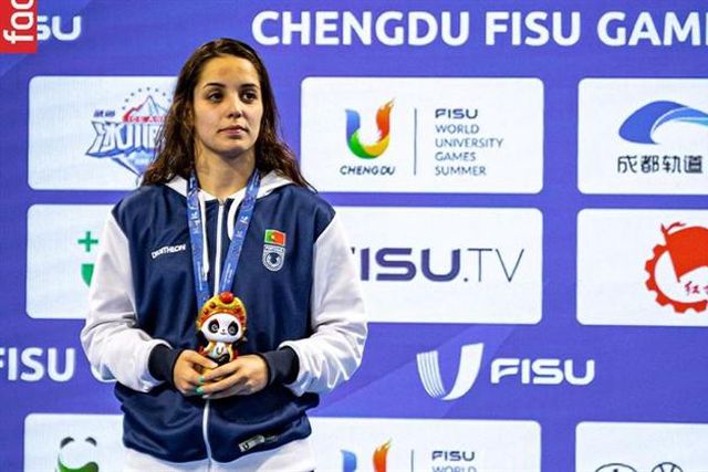 Camila Rebelo de prata nos Jogos Universitários (vídeo)