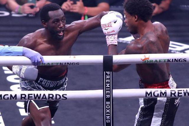 Terence Crawford fez história em Las Vegas