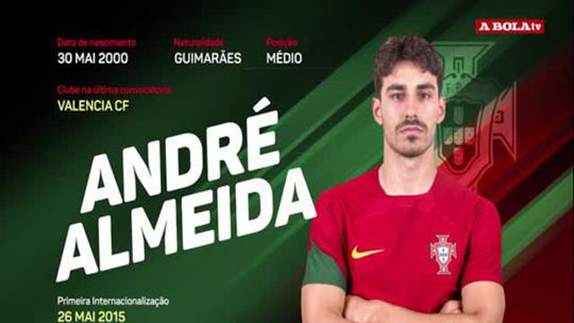 Um sonho do menino... André Almeida
