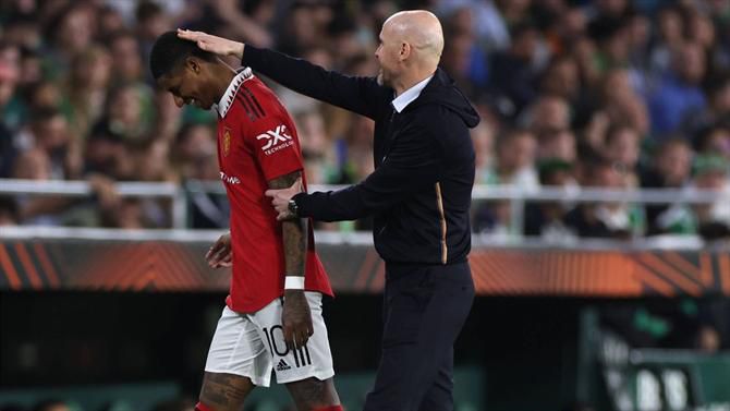 Rashford é dor de cabeça para Ten Hag