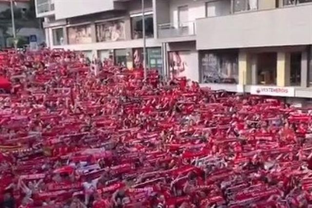 Moldura humana incrível em Paredes (vídeo)