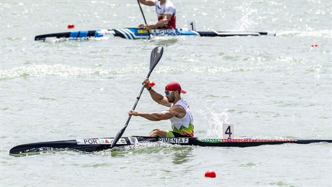 Pimenta ganha prata em K1 1000m em Poznan