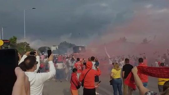 'Loucura' na saída do Seixal! (vídeo)